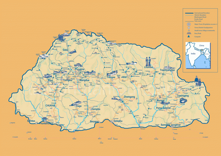 Geography of Bhutan | Bhutan Life Exposure